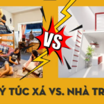 Nên sống ở ký túc xá hay phòng trọ?