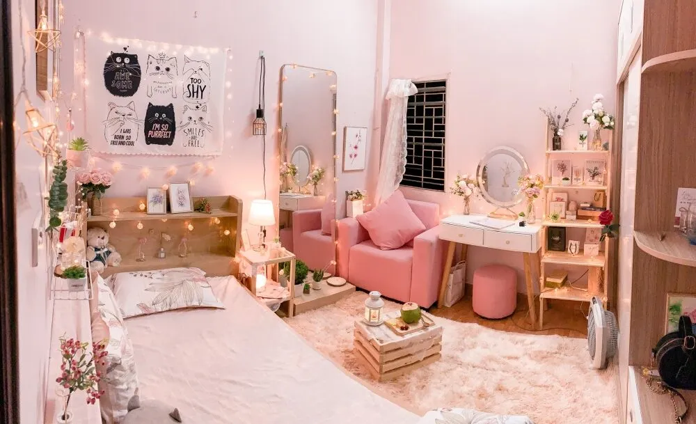 Cách trang trí phòng trọ đẹp kinh phí thấp cho sinh viên