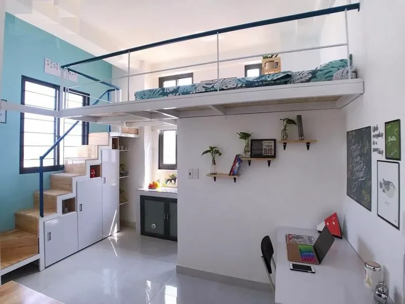 5 Mẹo Thiết Kế Phòng Trọ 30m² Đẹp, Tiện Nghi Nhất